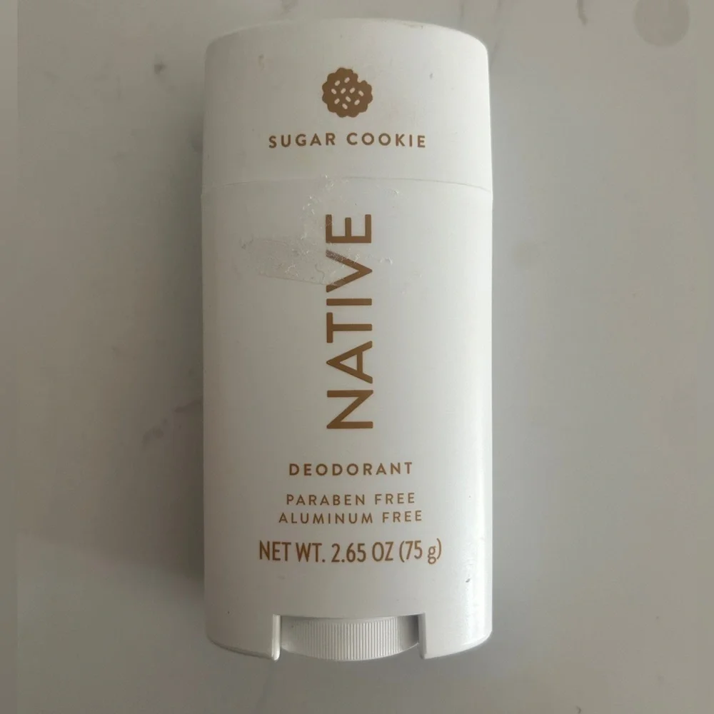 Native Deodorant Sugar Cookie Scent | Paraben & Aluminum Free | New 2.65 oz